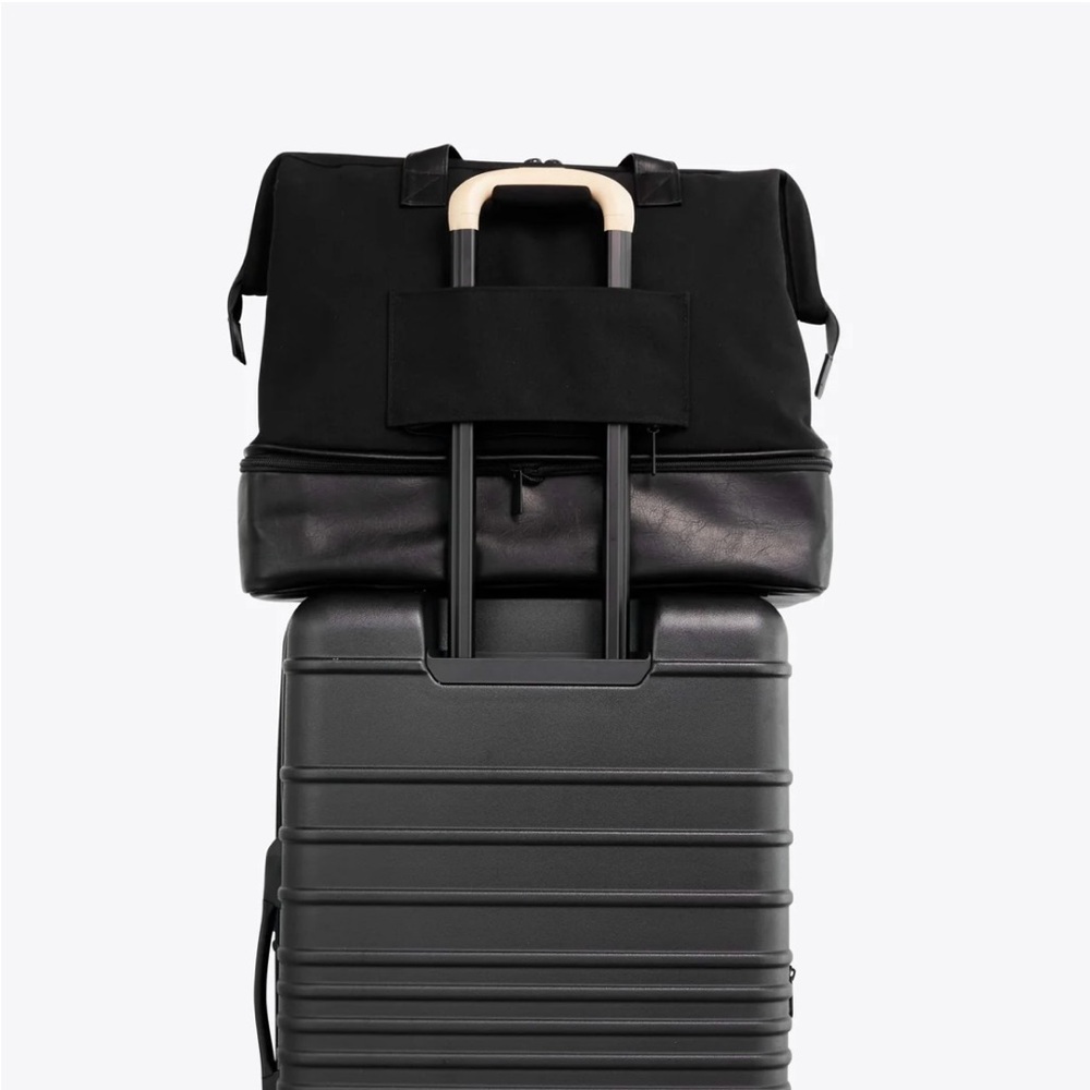 BEIS The Convertible Weekender 
in Black NWT